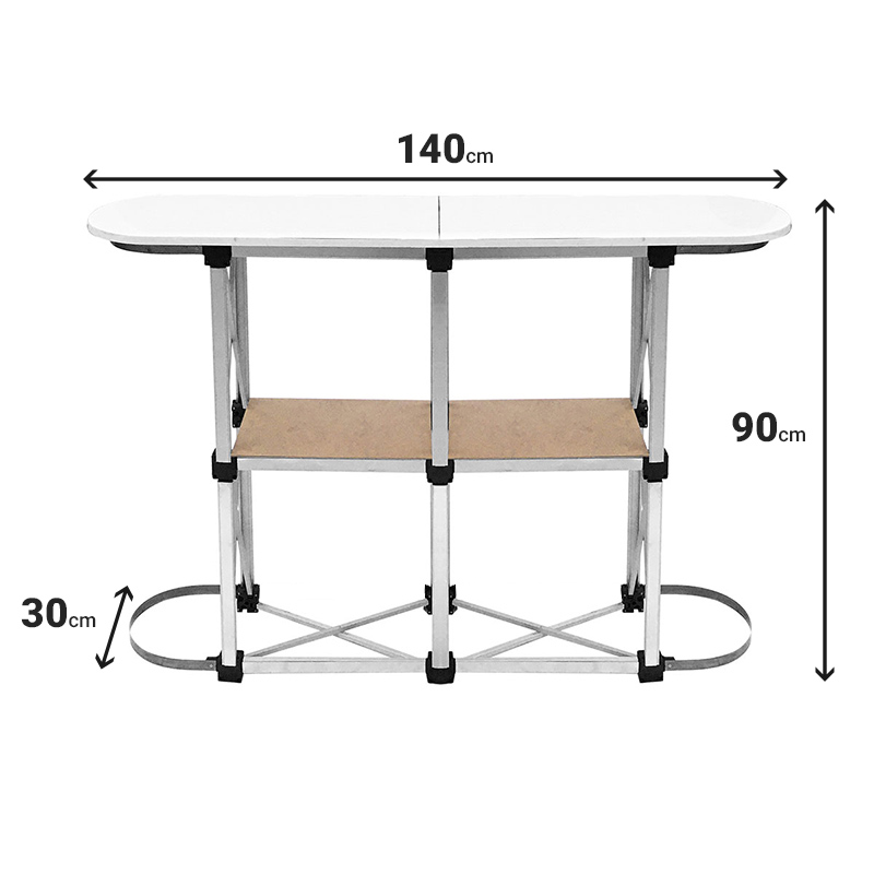 ابعاد میز کانتر نمایشگاهی
