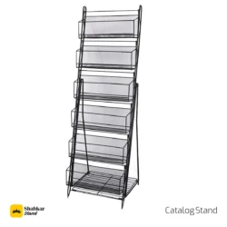 قیمت و خرید استند کاتالوگ 6 طبقه سایز 130×60 سانتیمتر