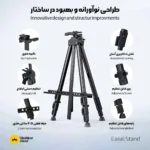 سهپایه مناسب نصب تخته شاسی در همایشها و رویدادها بلا طراحی نوآورانه