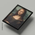 Decorative Wall Art – Mona Lisa Smile by Leonardo da Vinci تابلو دکوراتیو طرح لبخند مونالیزا داوینچی