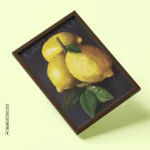 تابلو دکوراتیو طرح لیمو تزئینی Decorative Wall Art – Lemon Design